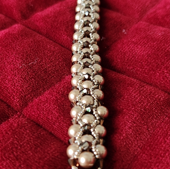 Beautiful Brown Beaded Bracelet - Picture 3 of 3